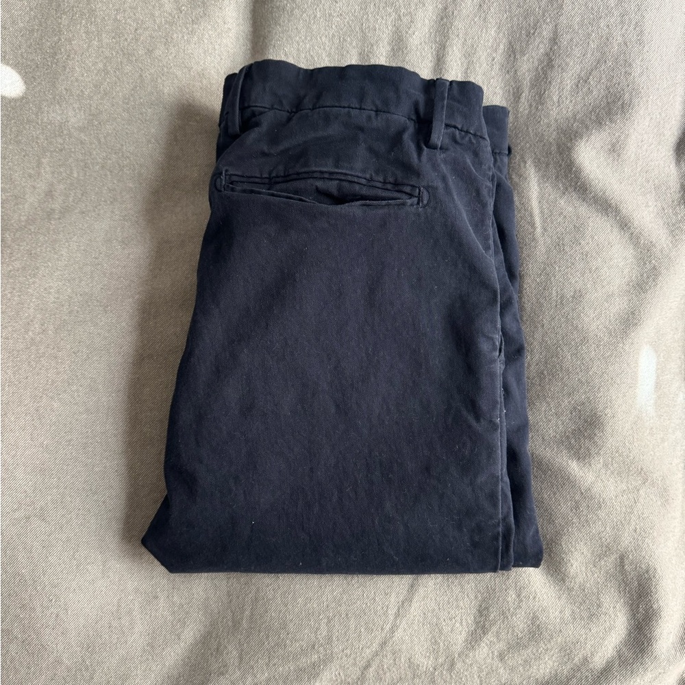 Men's Navy Blue LUCA FALONI chinos / 32